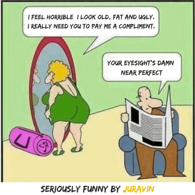 Compliment Seriously Funny by Don Juravin